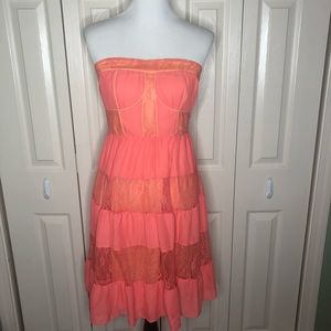 Flying Tomato Strapless Sundress